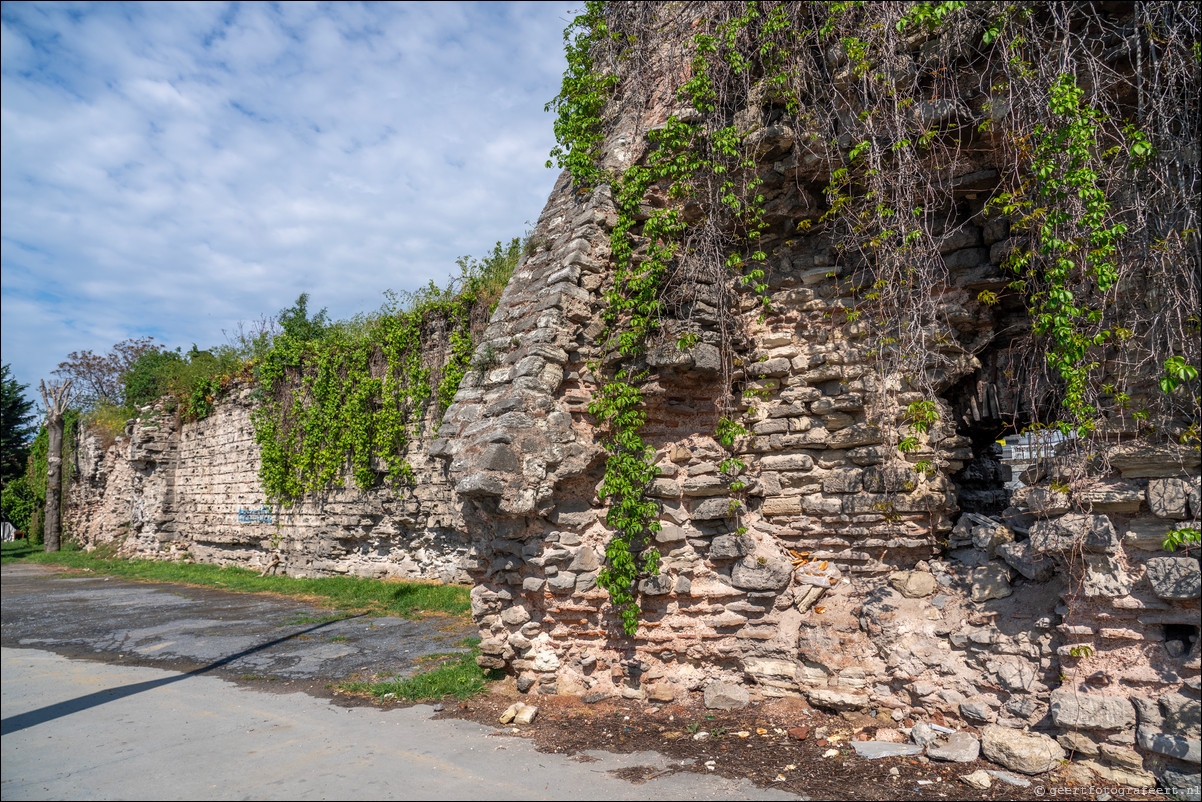 Istanbul Constantinopel Constantinople Zeemuren Zee van Marmara Propontis