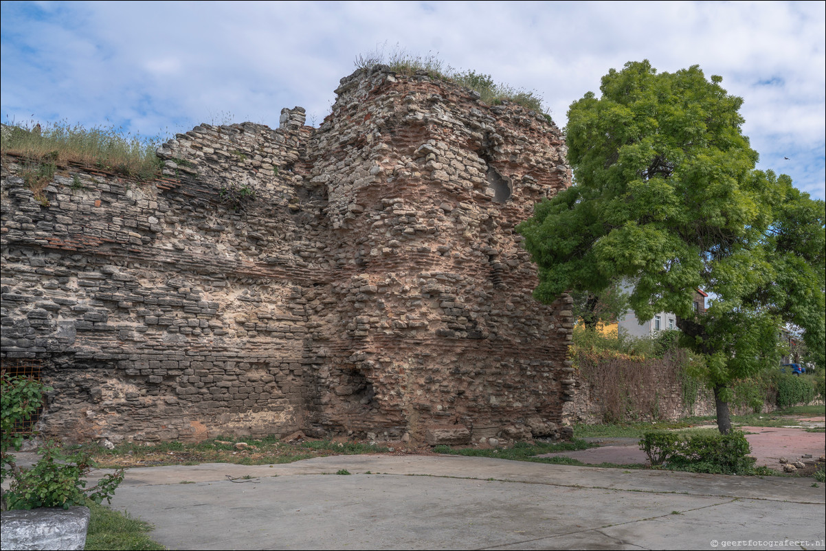 Istanbul Constantinopel Constantinople Zeemuren Zee van Marmara Propontis