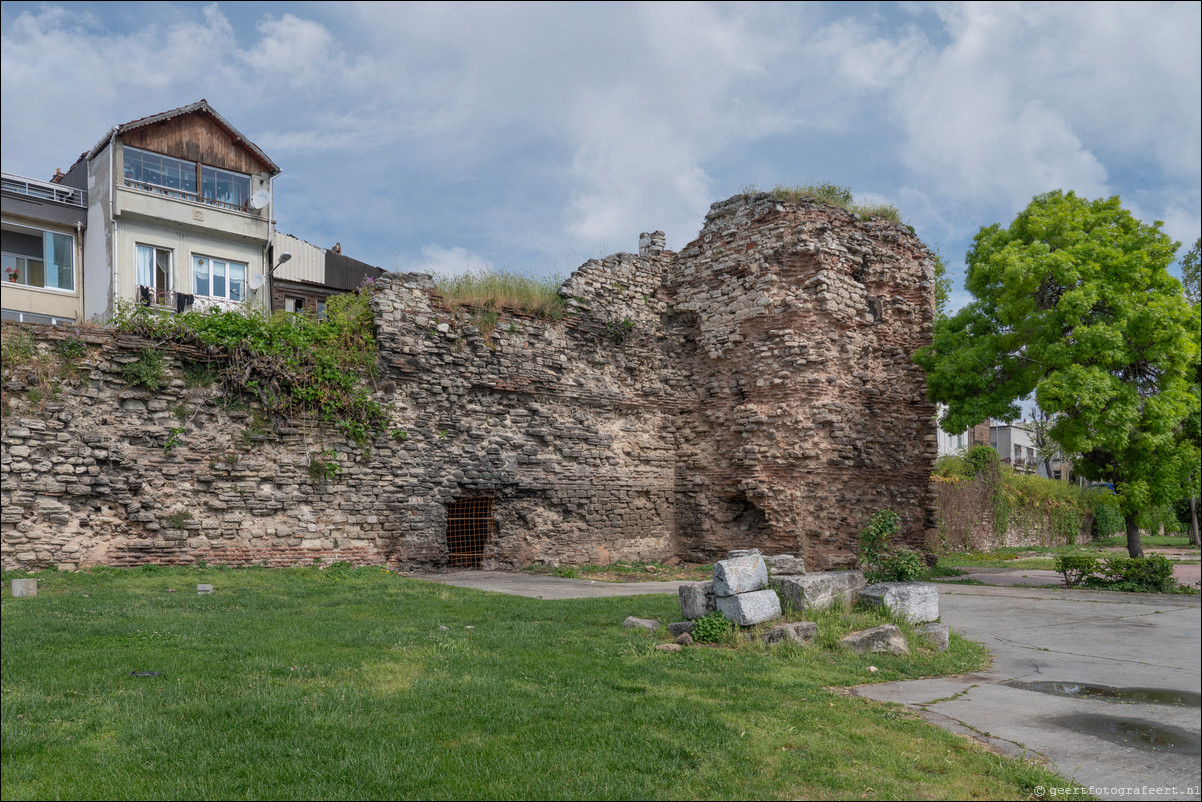 Istanbul Constantinopel Constantinople Zeemuren Zee van Marmara Propontis