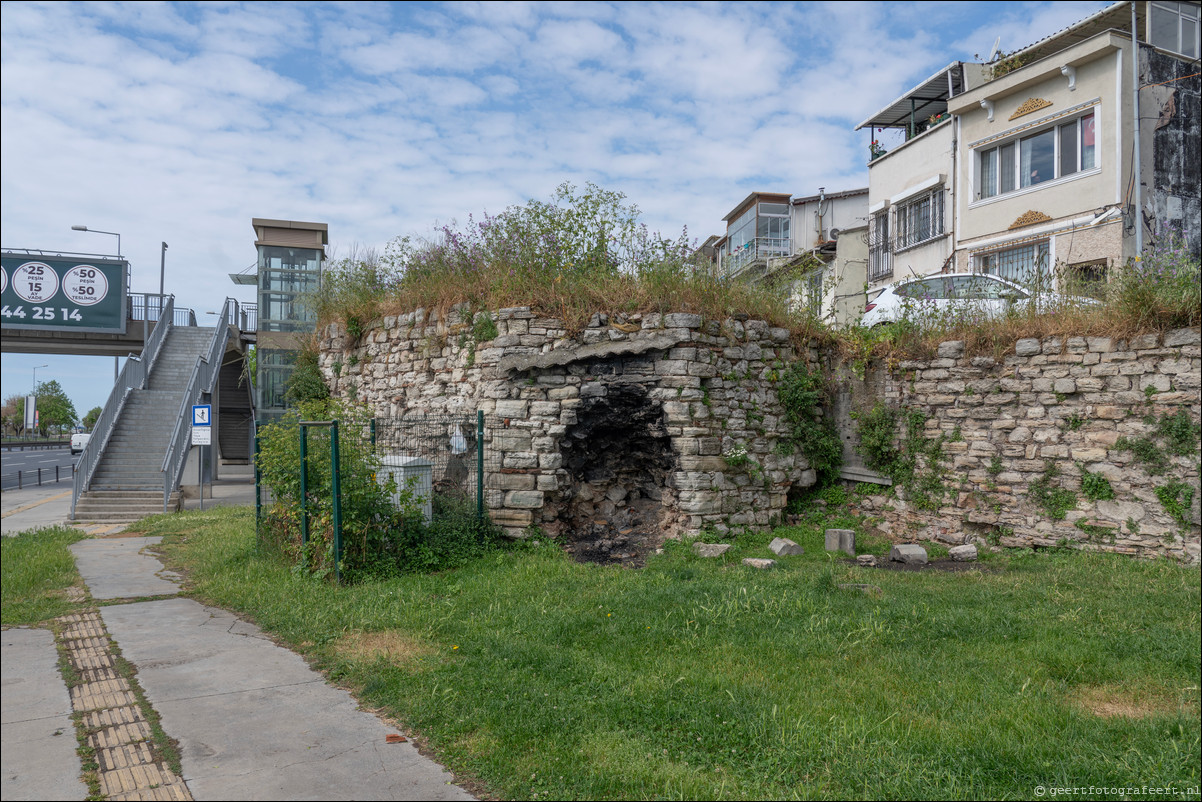 Istanbul Constantinopel Constantinople Zeemuren Zee van Marmara Propontis