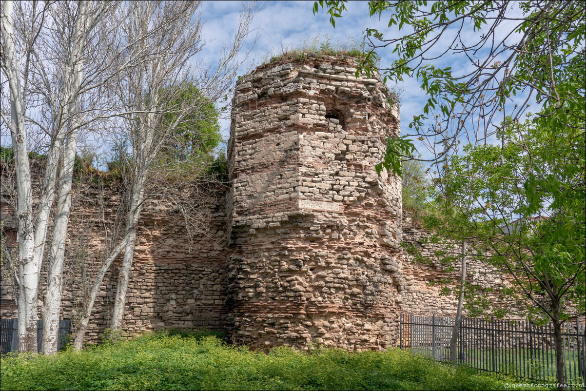 Istanbul Constantinopel Constantinople Zeemuren Zee van Marmara Propontis