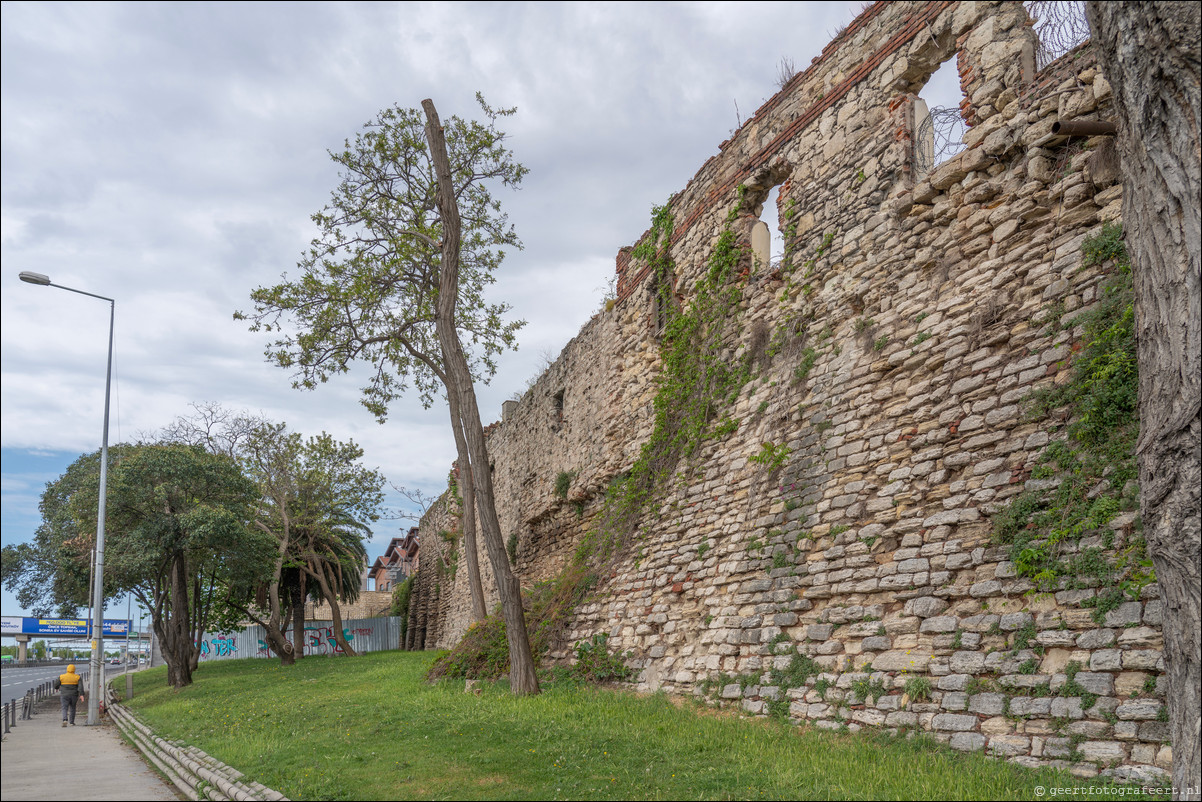 Istanbul Constantinopel Constantinople Zeemuren Zee van Marmara Propontis