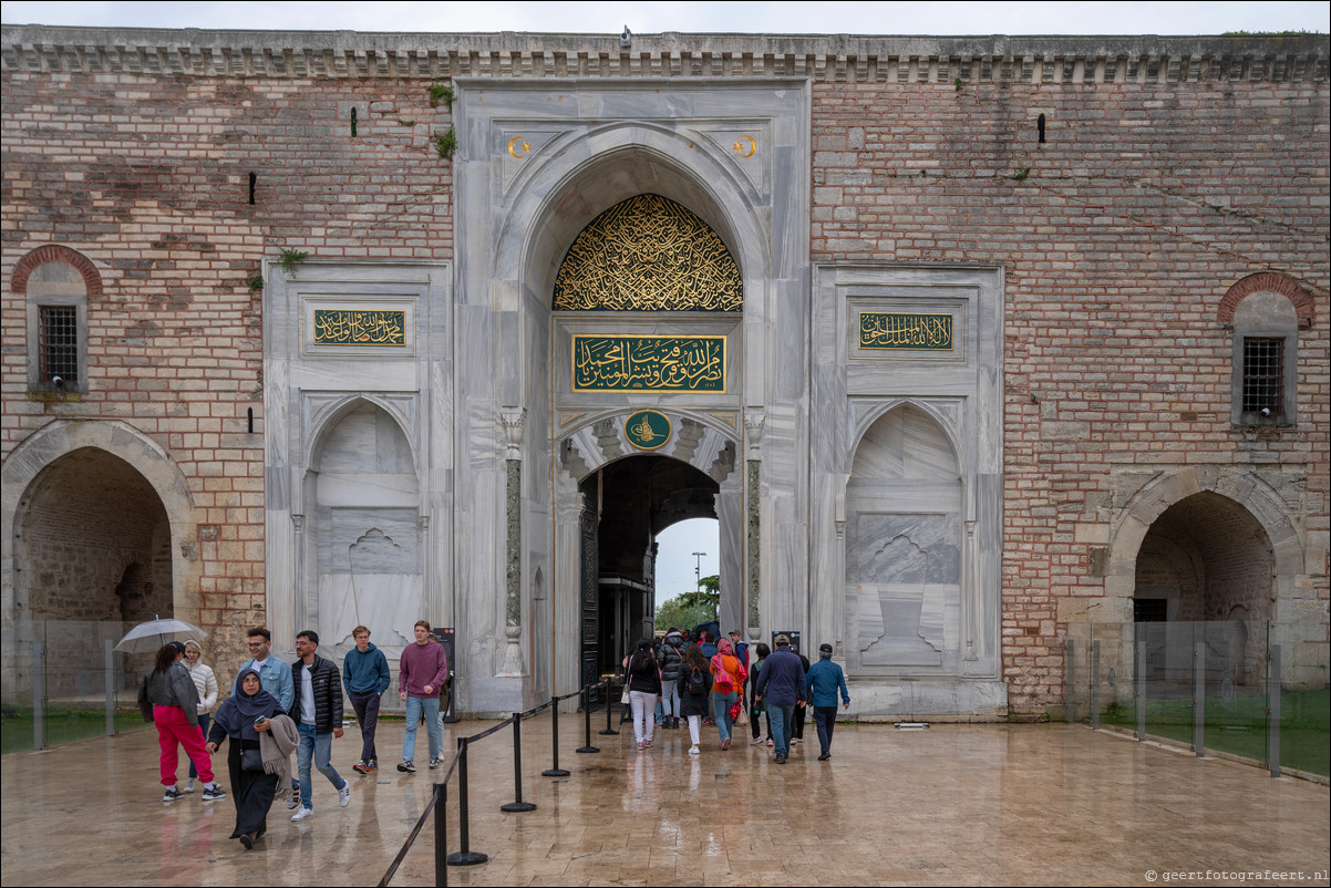 Istanbul Topkapipaleis