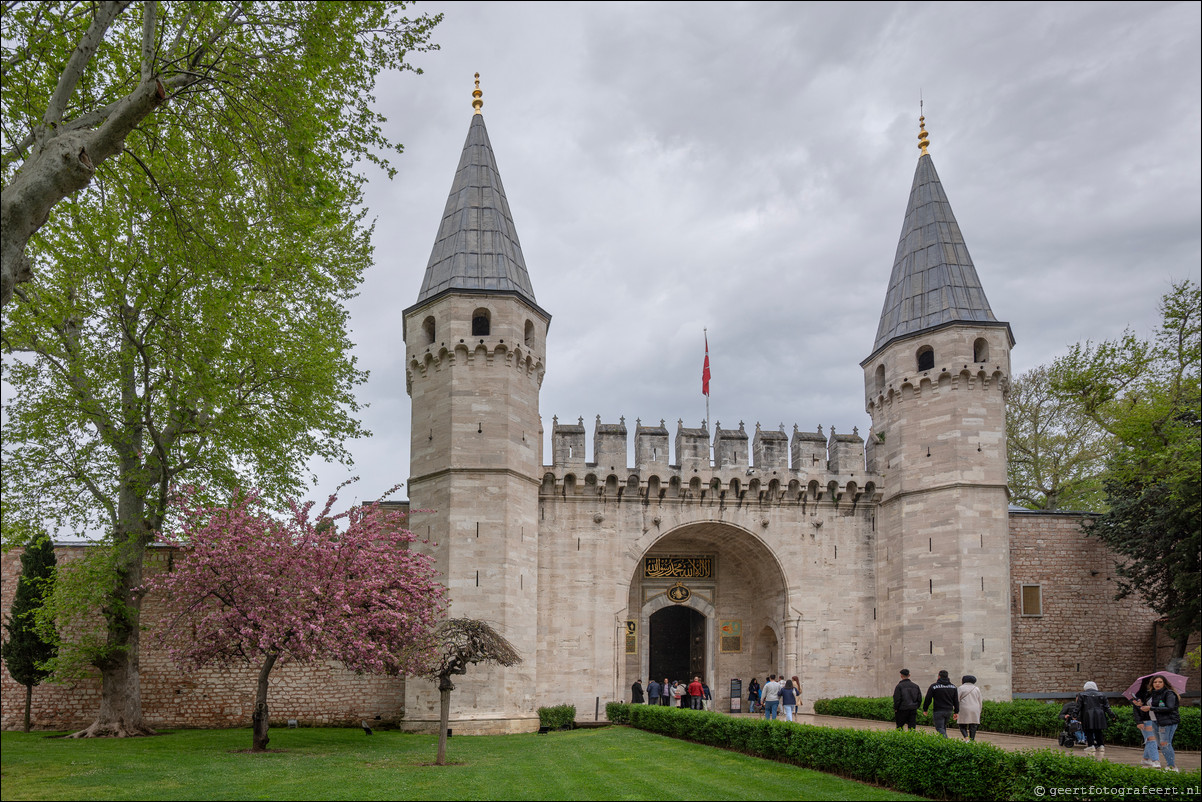 Istanbul Topkapipaleis