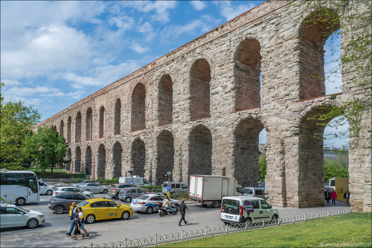 Istanbul Constantinopel Byzantium Aquaduct van Valens