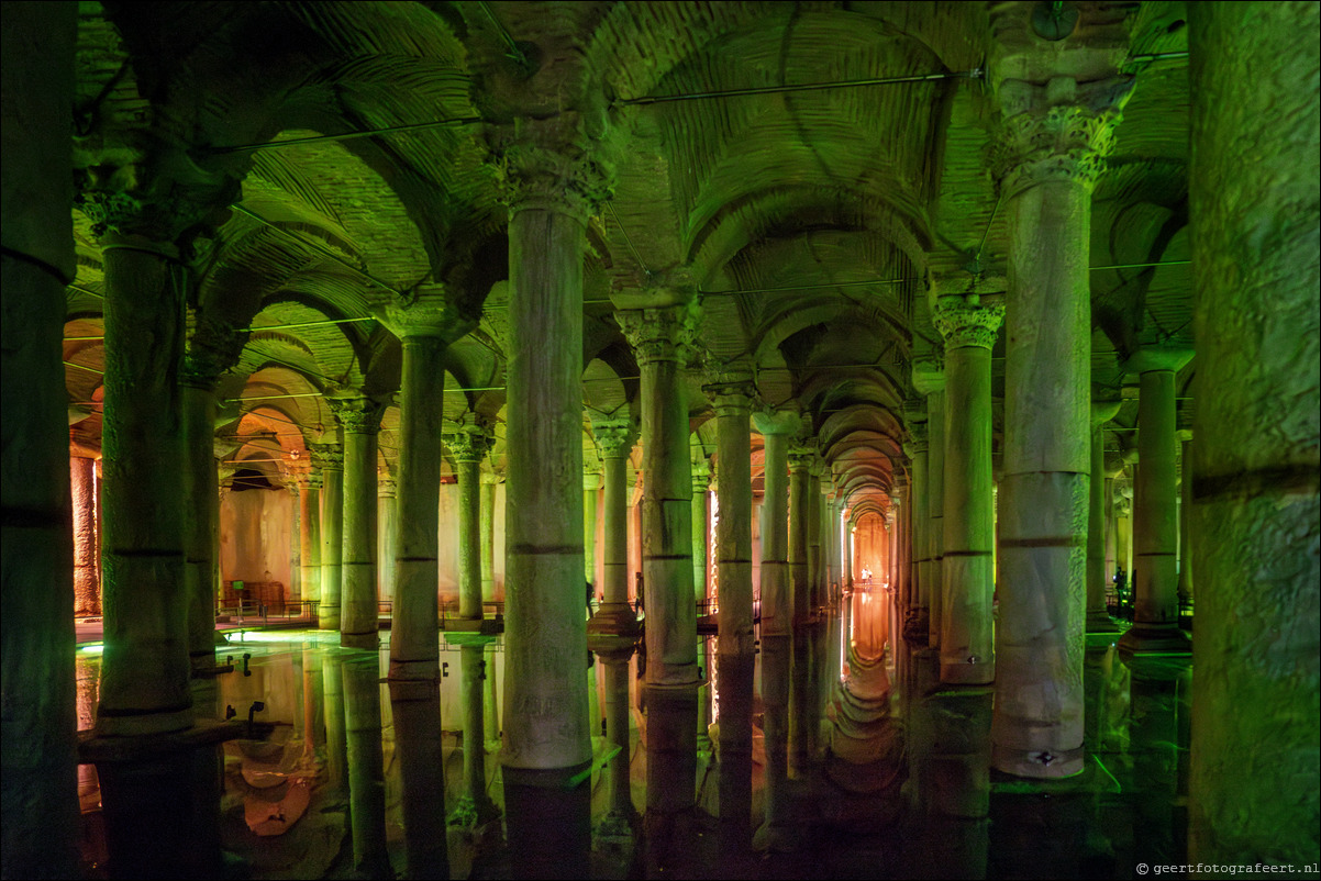 Istanbul Constantinopel Byzantium Basilica Cisterne