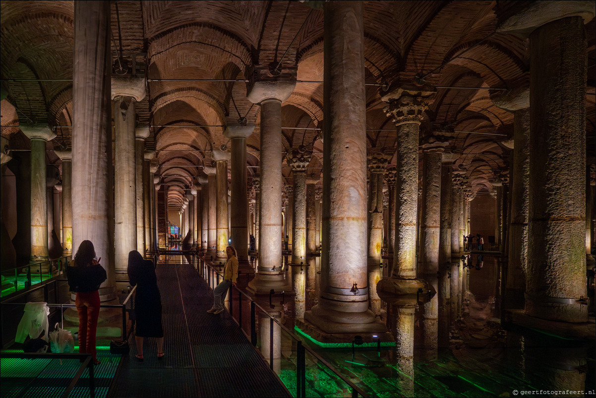 Istanbul Constantinopel Byzantium Basilica Cisterne