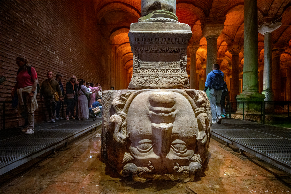 Istanbul Constantinopel Byzantium Basilica Cisterne