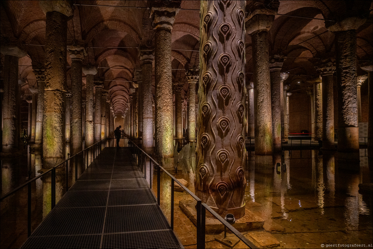 Istanbul Constantinopel Byzantium Basilica Cisterne