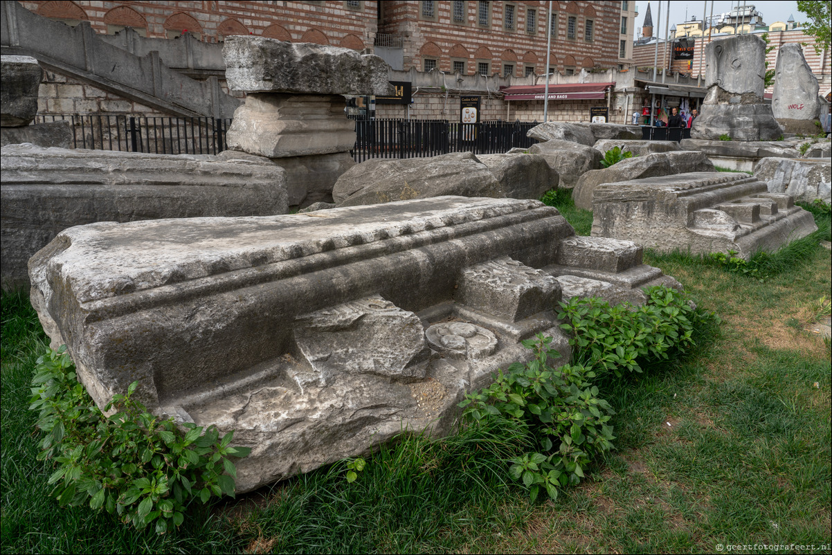 Istanbul Constantinopel Byzantium Forum van Theodosius