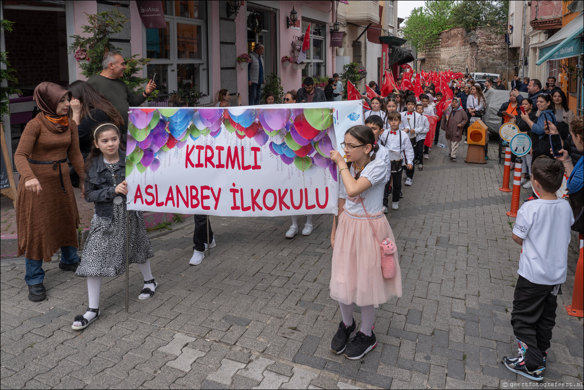 Istanbul Constantinopel huizen Balat