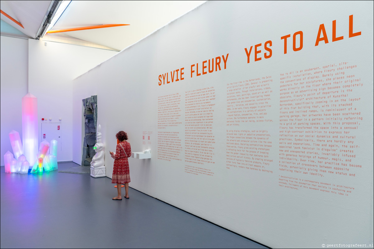 Kunsthal Rotterdam Sylvie Fleury - Yes to all