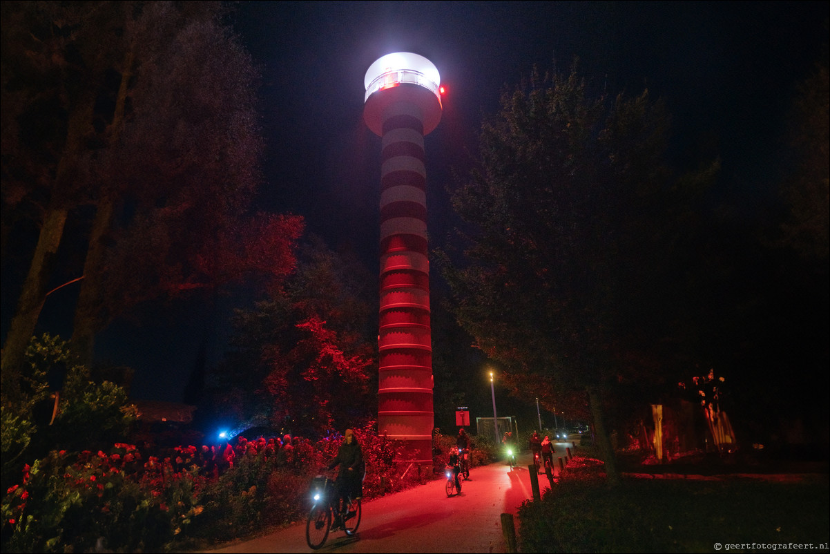 Almere lichtkunst festival Alluminous 2024<