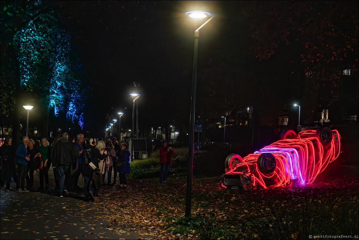 Almere lichtkunst festival Alluminous 2024<