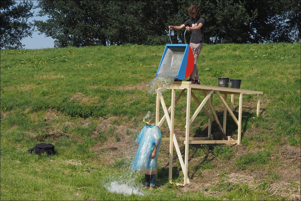 Feiko Beckers @ Aardzee, Land Art Live