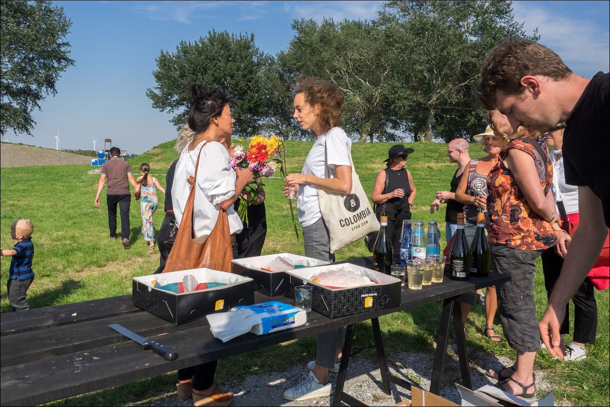 Feiko Beckers @ Aardzee, Land Art Live