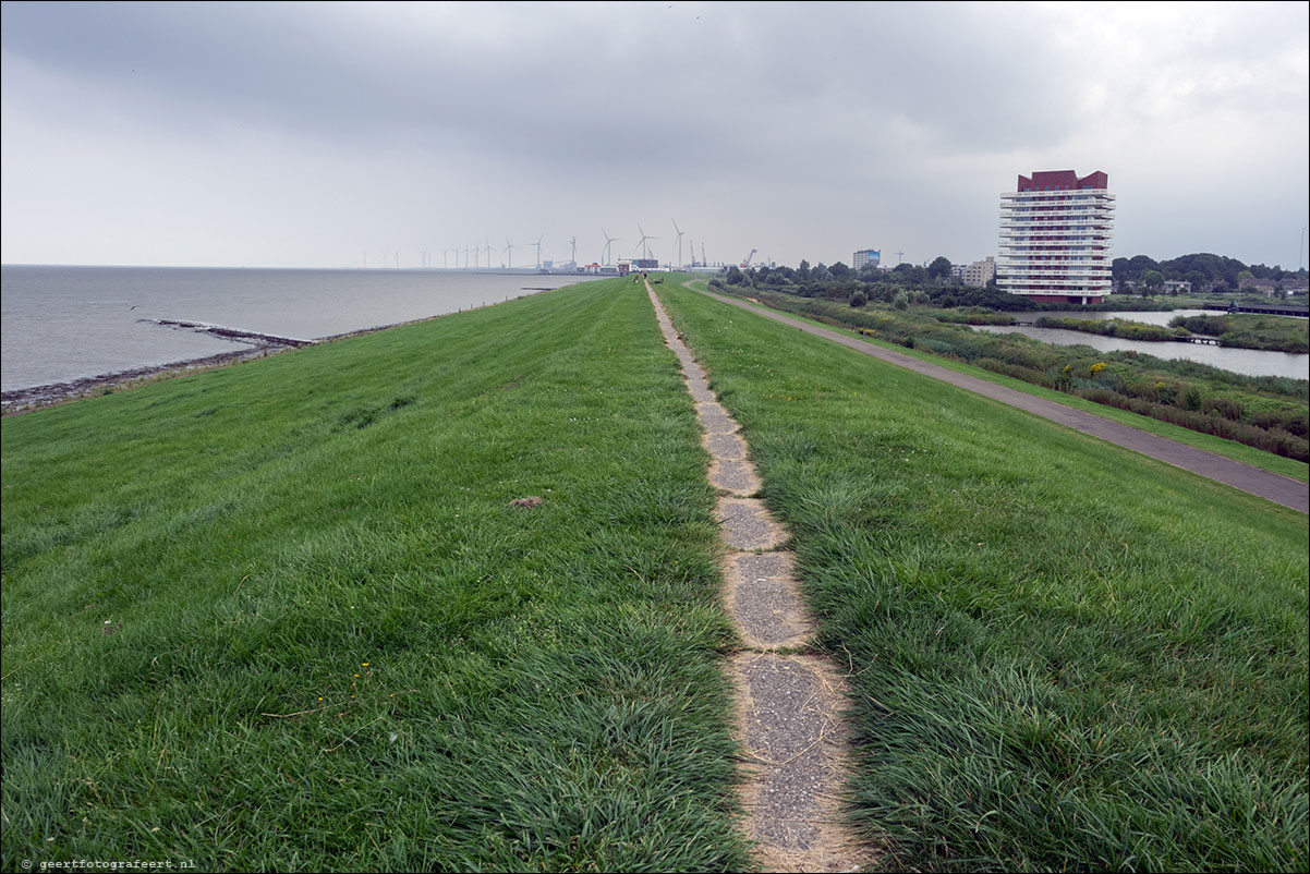 kustpad: roodeschool - spijk - bierum - holwierde - uitwierde - delfzijl - termunterzijl - hongerige wolf - drieborg - nieuwenschans