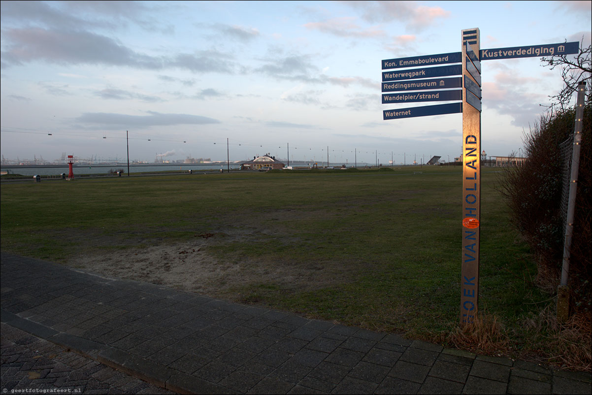 hoek van holland - scheveningen - langs strand