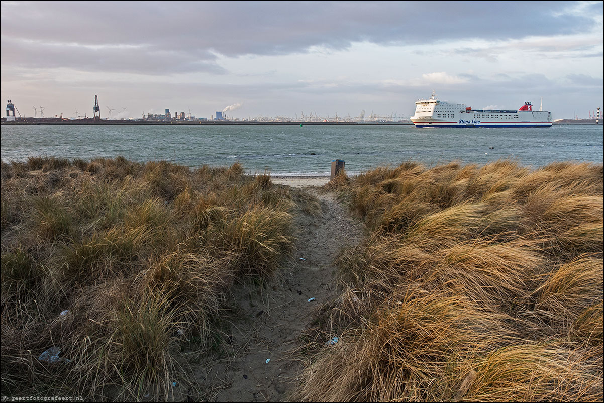 hoek van holland - scheveningen - langs strand