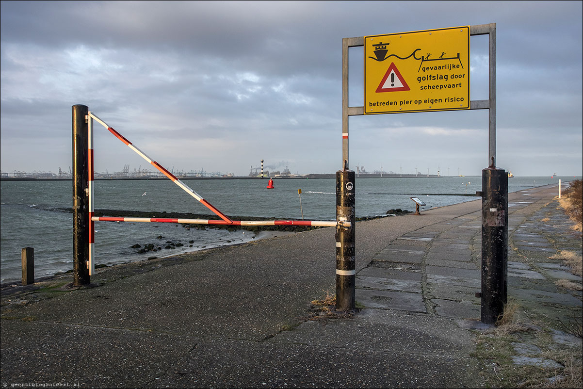 hoek van holland - scheveningen - langs strand