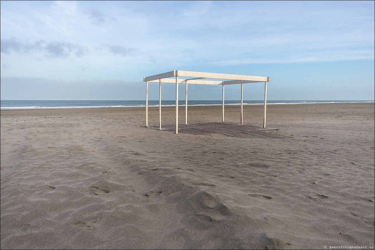 hoek van holland - scheveningen - langs strand