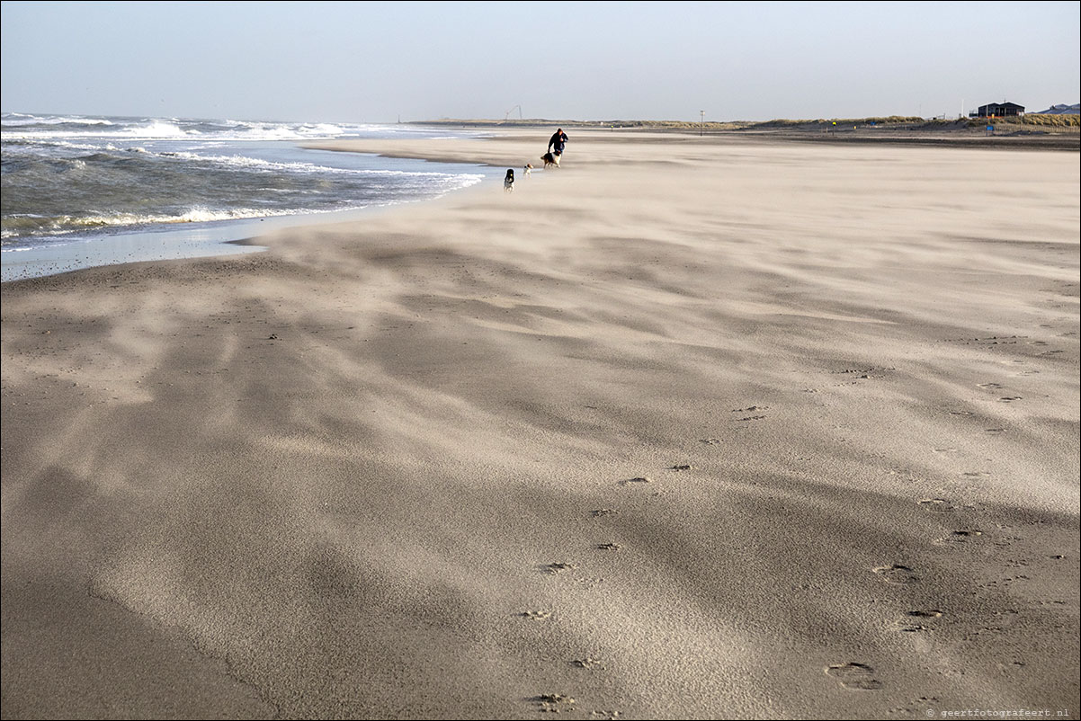 hoek van holland - scheveningen - langs strand