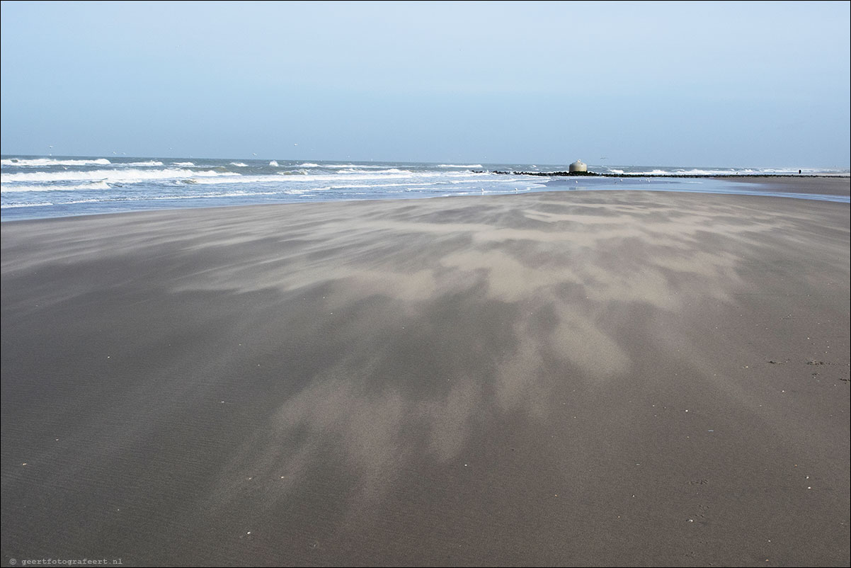 hoek van holland - scheveningen - langs strand