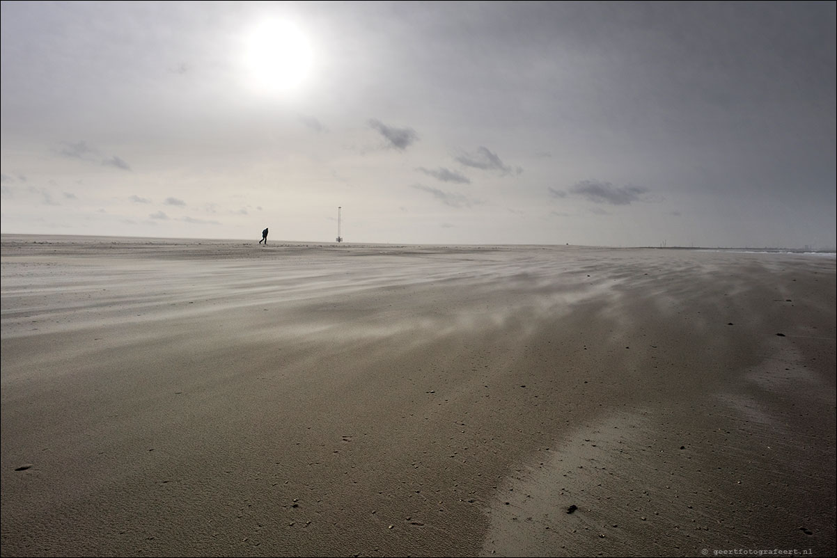 hoek van holland - scheveningen - langs strand