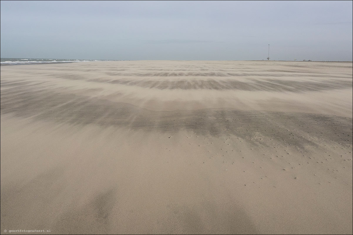 hoek van holland - scheveningen - langs strand