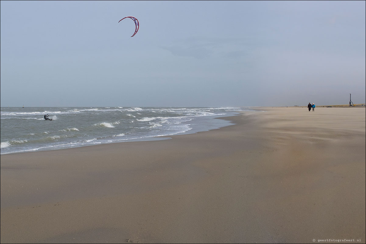 hoek van holland - scheveningen - langs strand