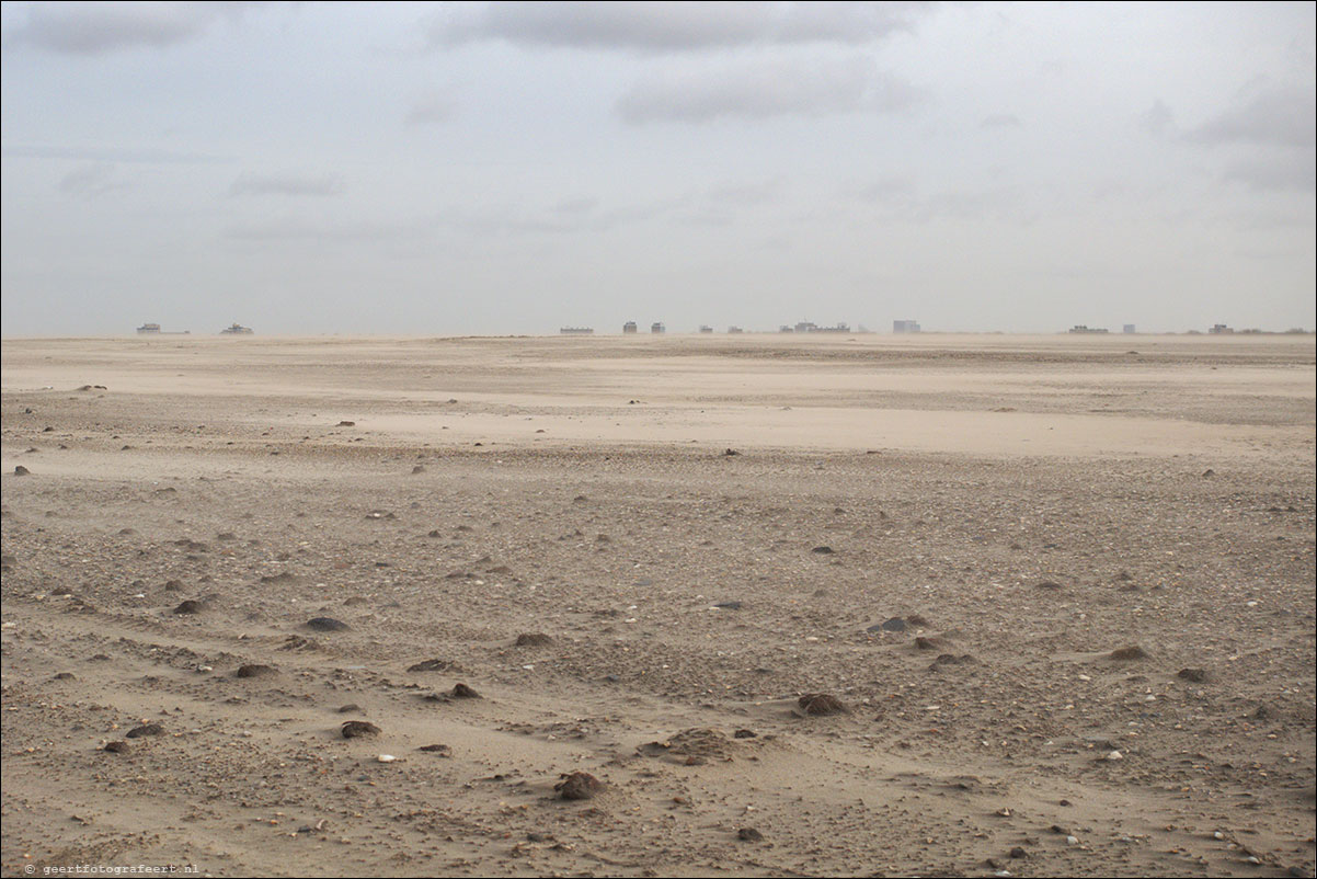 hoek van holland - scheveningen - langs strand