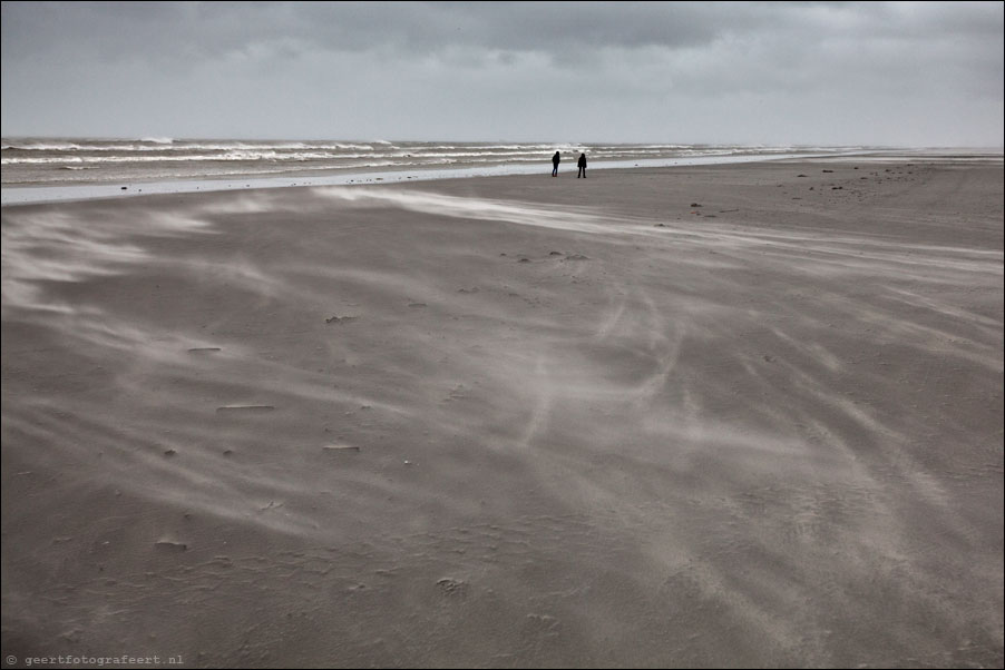 ameland, strand buren