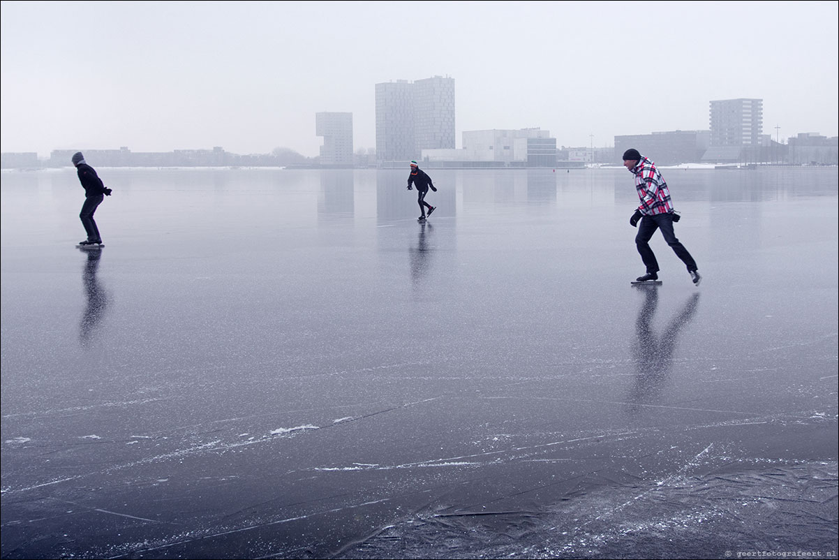 weerwater winter schaatsen