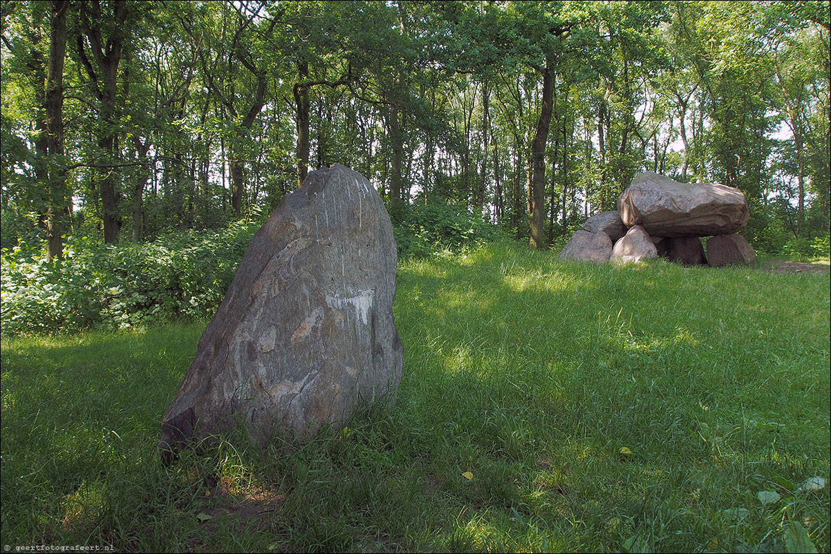 noorlaren, hunebed, pieterpad