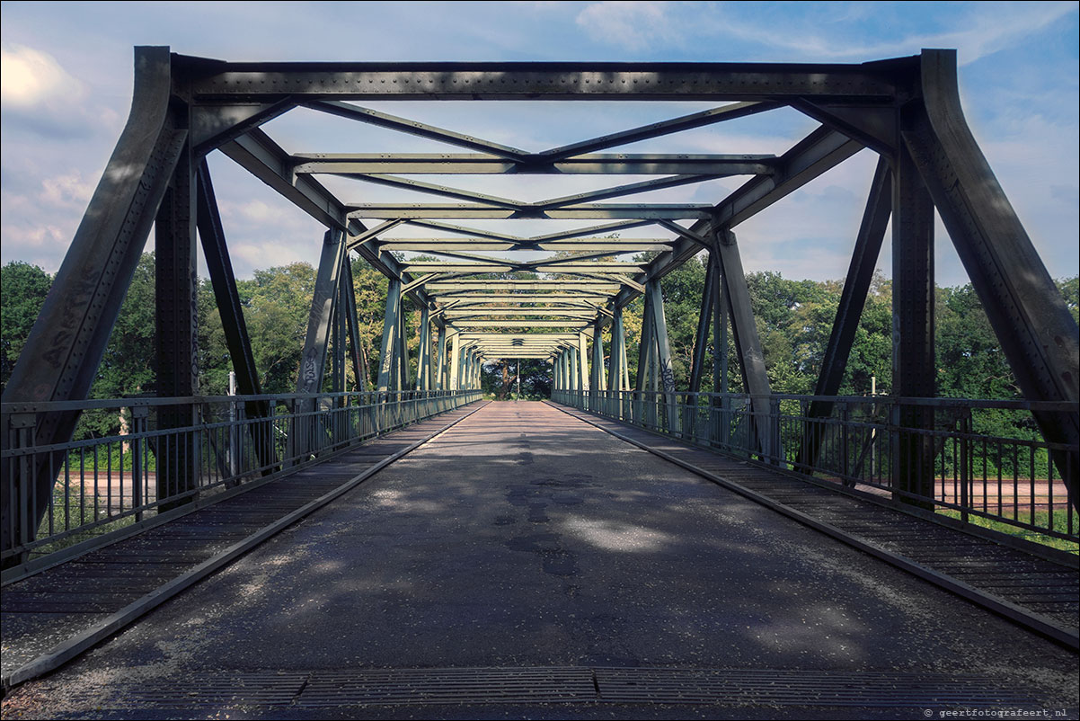 spoorbrug onnen, pieterpad