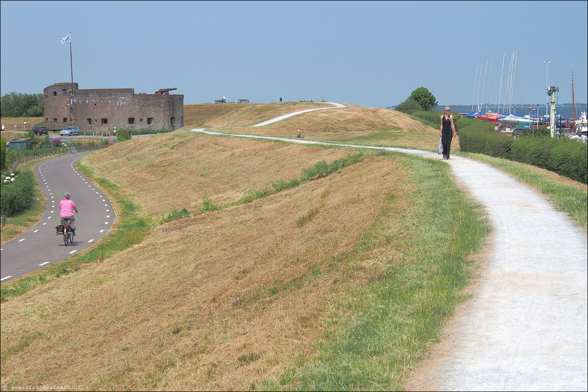 zuiderzeepad fort muiden