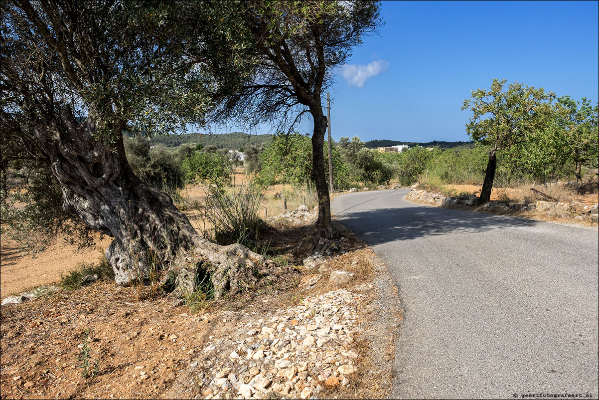 Santa Agnes de Corona naar Sant Antoni de Portmany