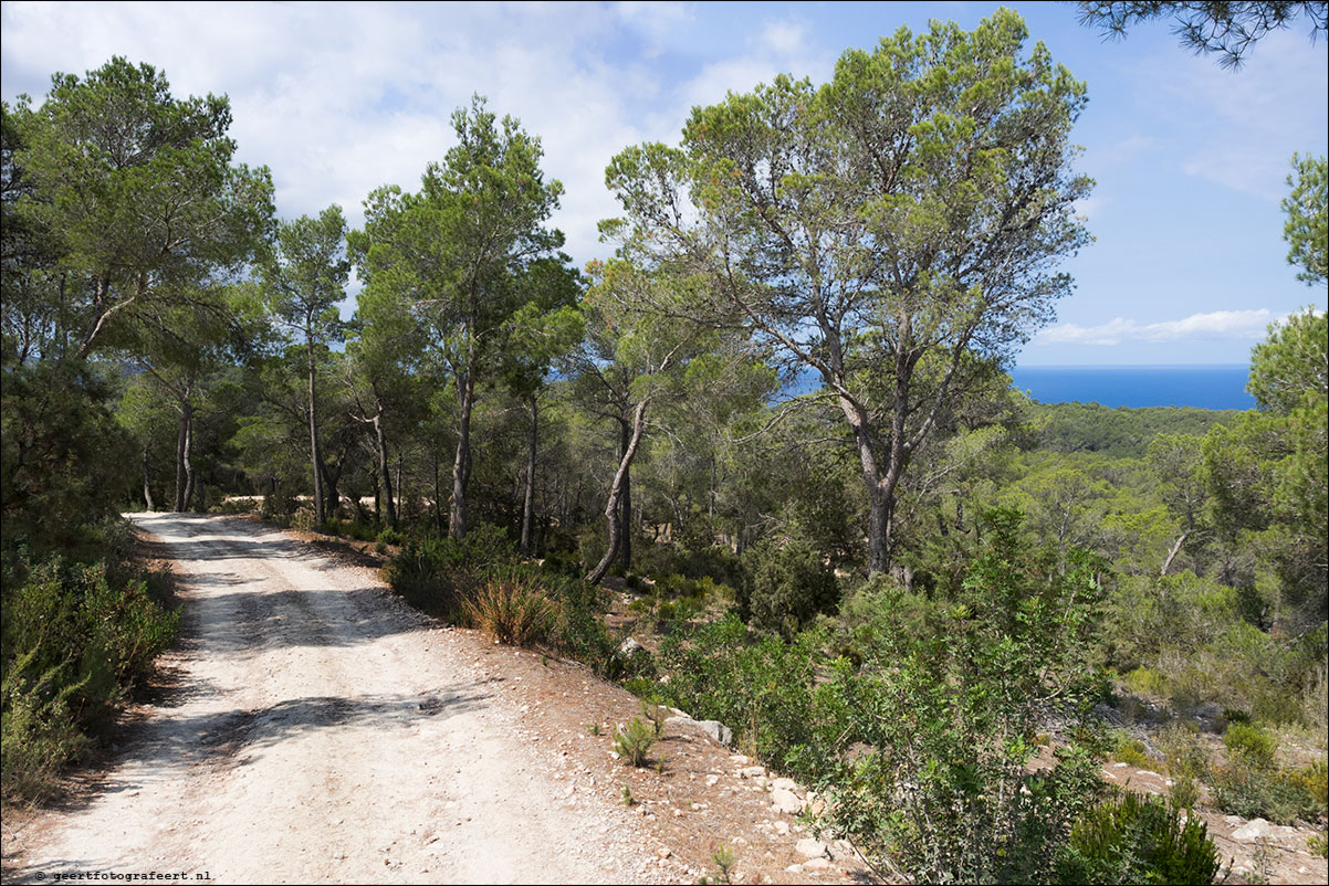 Santa Agnes de Corona naar Sant Antoni de Portmany