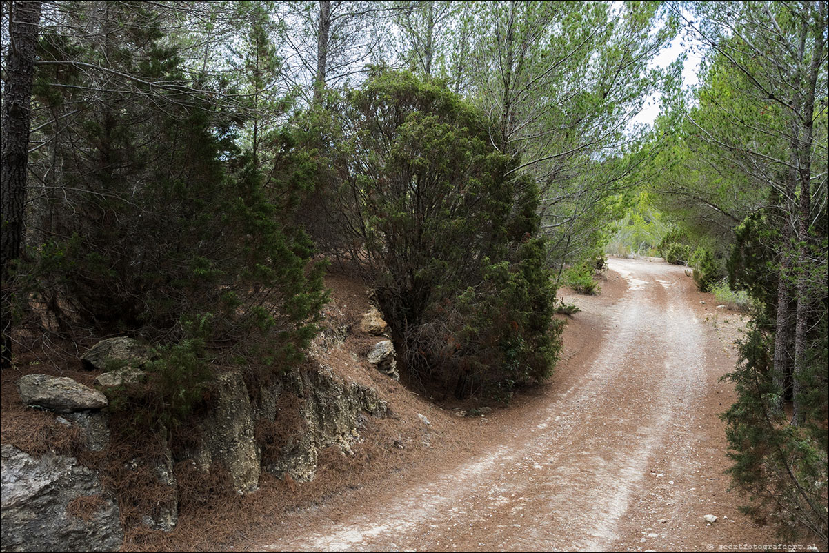 Santa Agnes de Corona naar Sant Antoni de Portmany