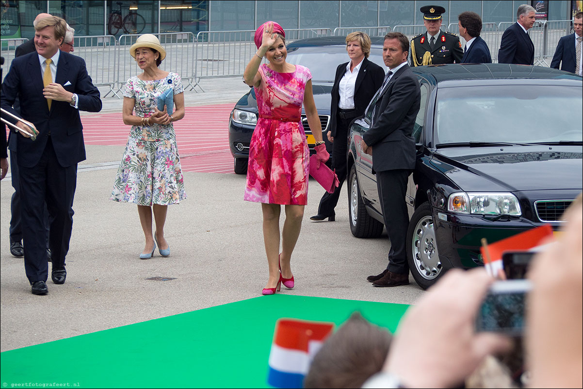 koningstoer almere willem alexander en maxima