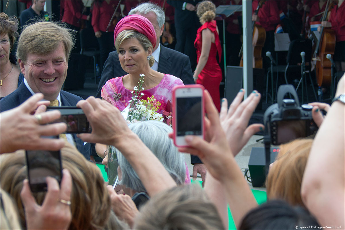 koningstoer almere willem alexander en maxima