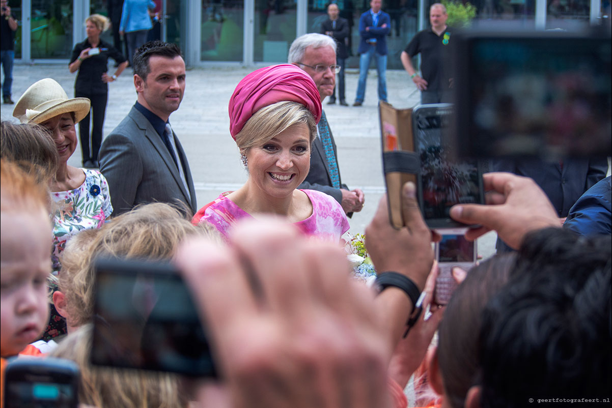 koningstoer almere willem alexander en maxima