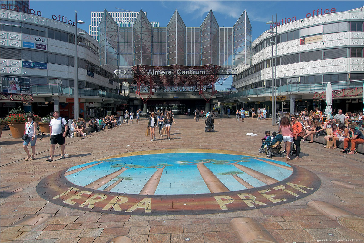 streetfestival almere met 3D-painting