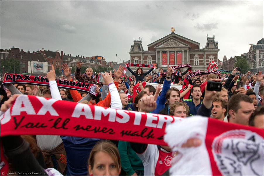 ajax kampioen museumplein