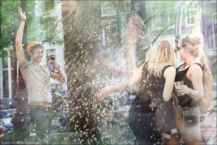 prinsengracht - amsterdam - koninginnedag 2011