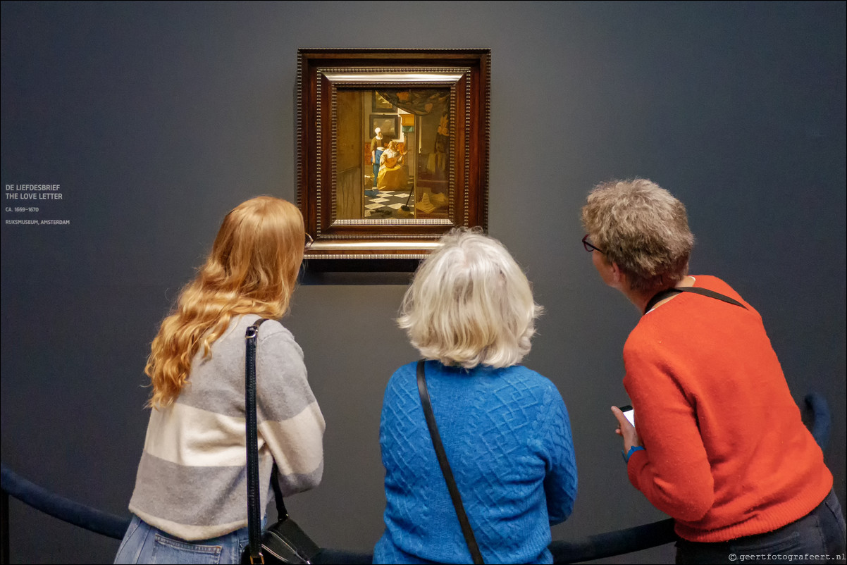 Johannes Vermeer tentoonstelling in Rijksmuseum Amsterdam