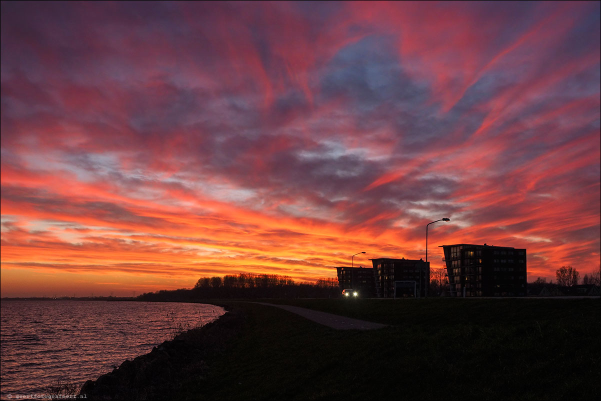 sunset gooimeer