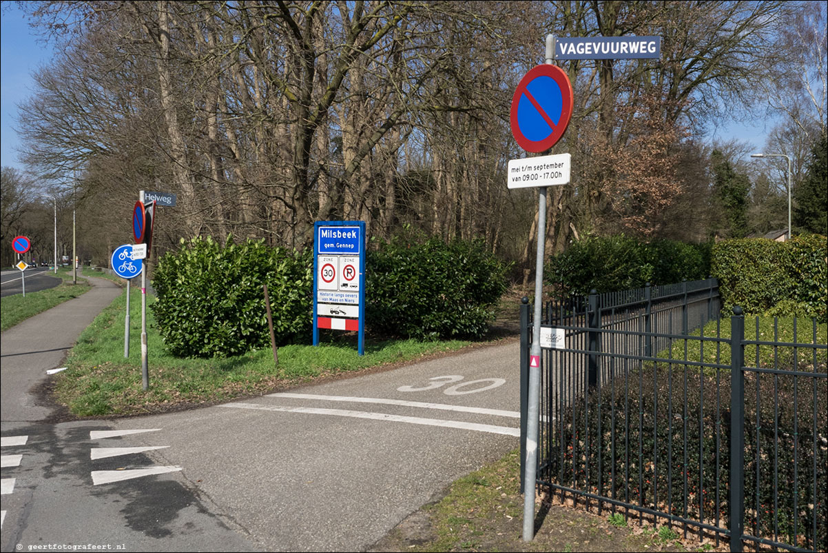 Grenspad: Mook - Vierlingsbeek - Pieterpad etappes