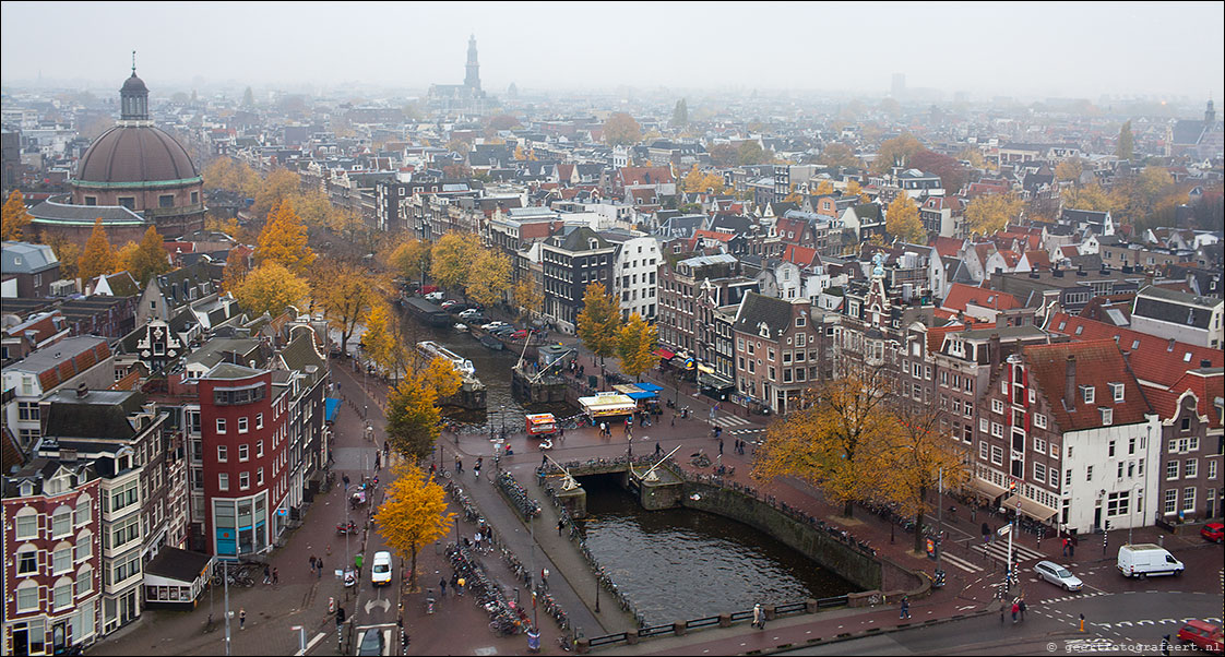 uitzicht zilveren toren, singel, jordaan