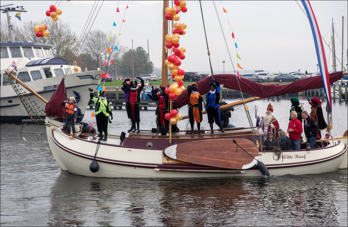 intocht sinterklaas in Almere